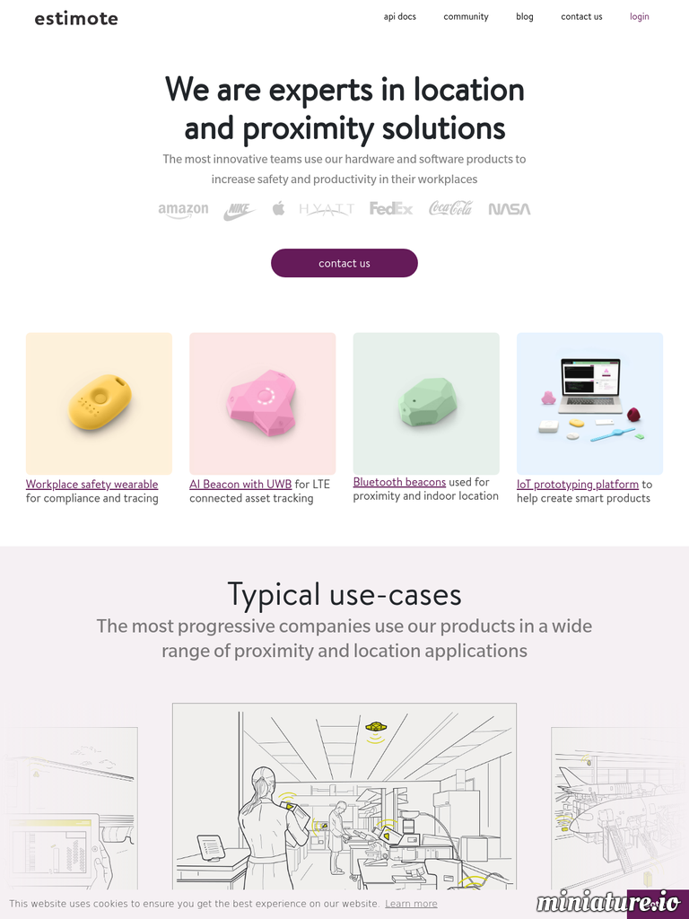 More information about "Estimote (Beacon System)"